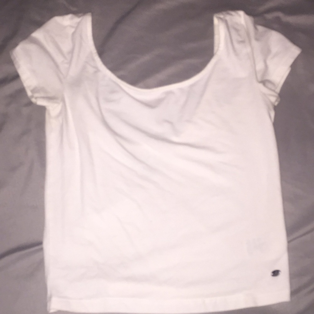 Plain white T-shirt